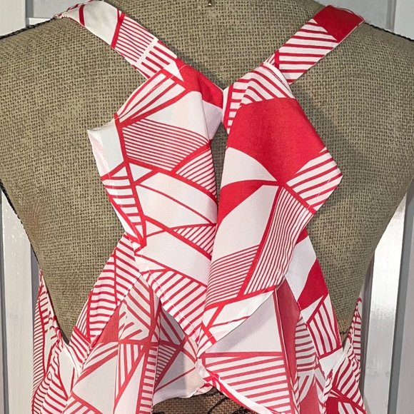 Ya Los Angeles Ruffle Razorback Sleeveless tank top - Picture 7 of 7